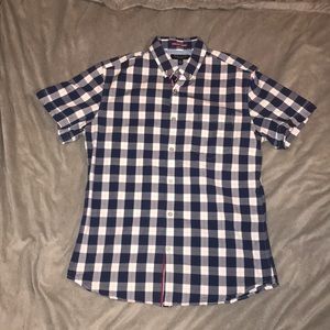 Banana Republic Mens SS Tailored Slim Fit Button